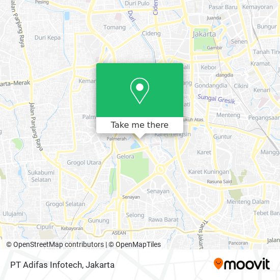 PT Adifas Infotech map