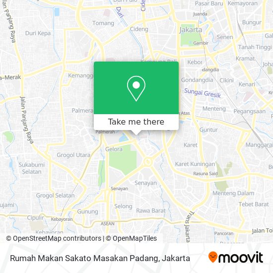 Rumah Makan Sakato Masakan Padang map