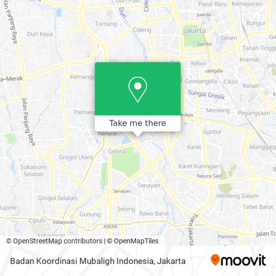 Badan Koordinasi Mubaligh Indonesia map