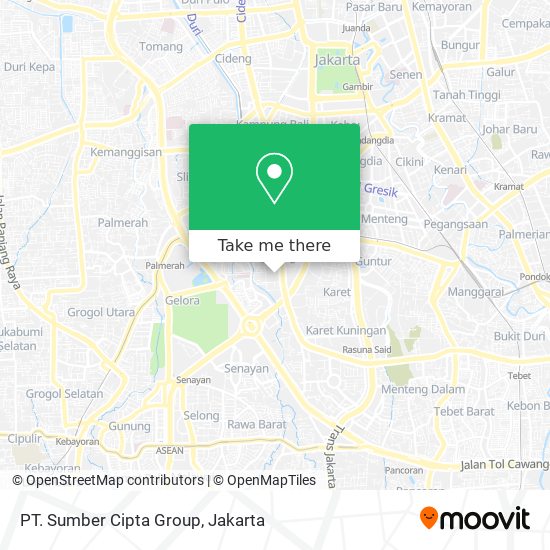 PT. Sumber Cipta Group map