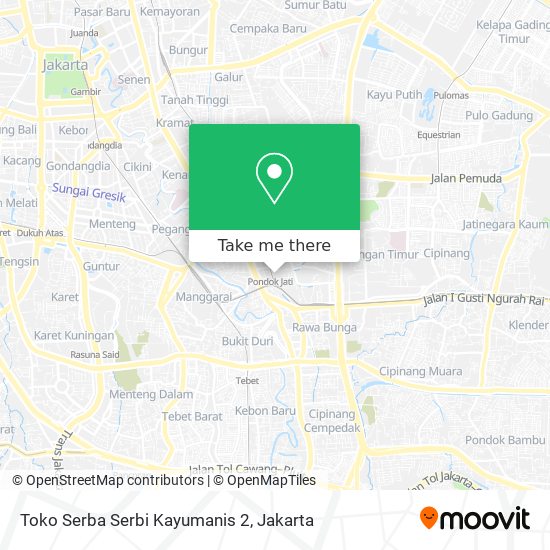 Toko Serba Serbi Kayumanis 2 map