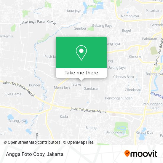 Angga Foto Copy map