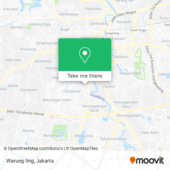 Warung Iing map