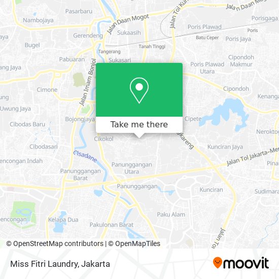 Miss Fitri Laundry map