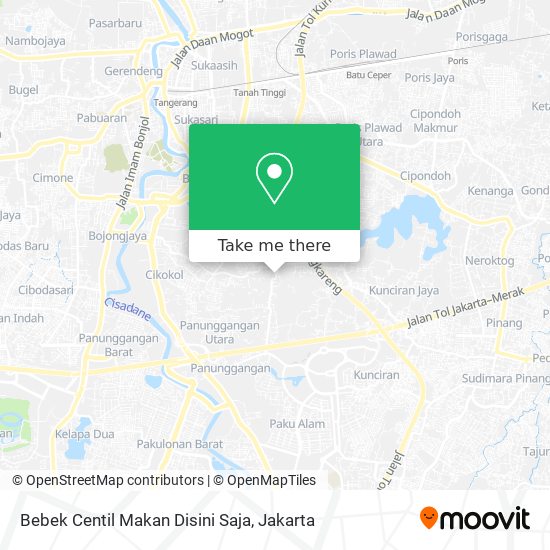 Bebek Centil Makan Disini Saja map