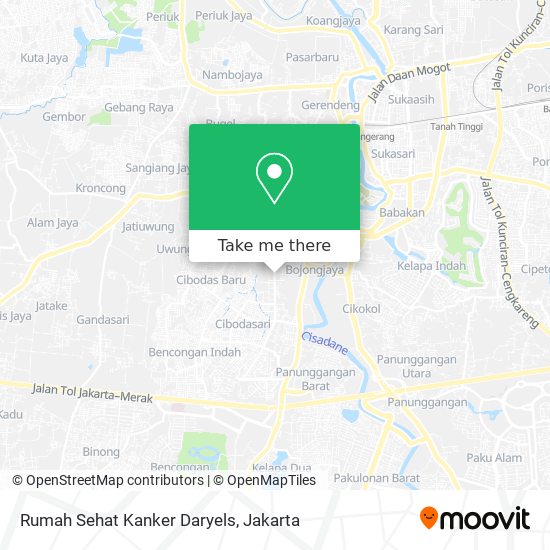 Rumah Sehat Kanker Daryels map
