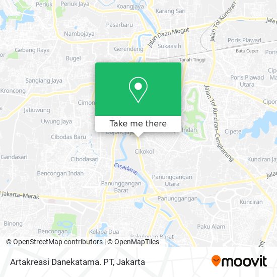 Artakreasi Danekatama. PT map