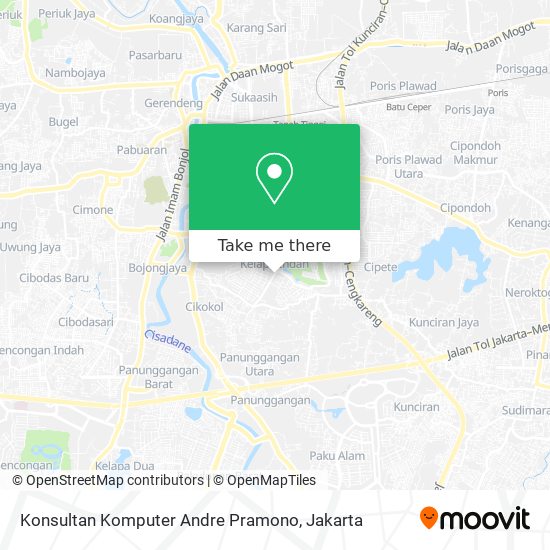 Konsultan Komputer Andre Pramono map