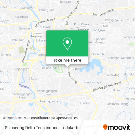 Shinseong Delta Tech Indonesia map