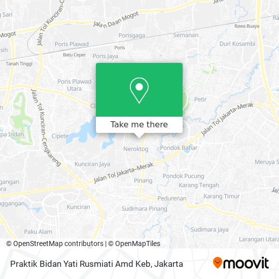 Praktik Bidan Yati Rusmiati Amd Keb map