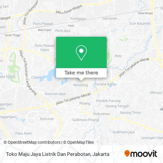 Toko Maju Jaya Listrik Dan Perabotan map