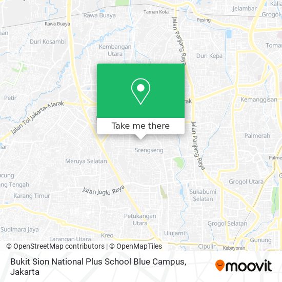 Bukit Sion National Plus School Blue Campus map