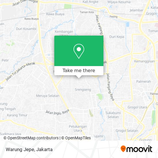 Warung Jepe map