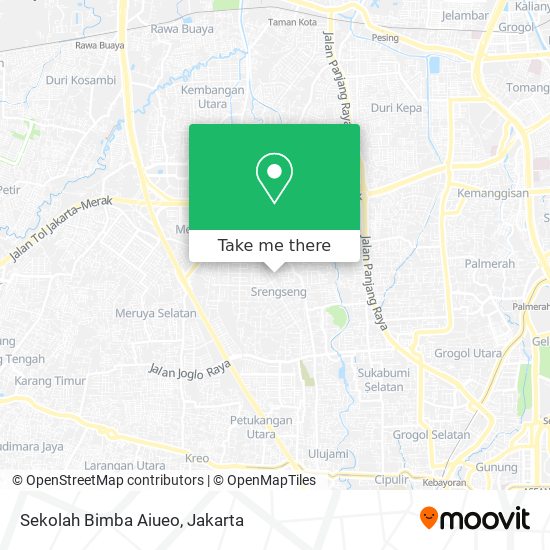 Sekolah Bimba Aiueo map