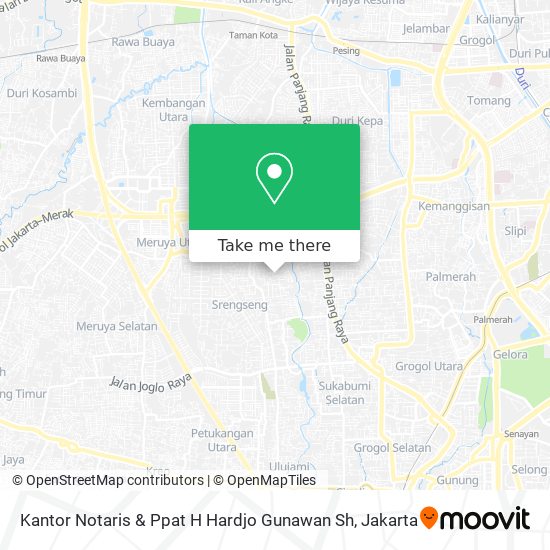 Kantor Notaris & Ppat H Hardjo Gunawan Sh map