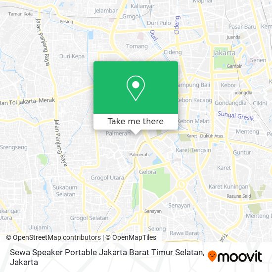 Sewa Speaker Portable Jakarta Barat Timur Selatan map