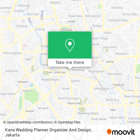 Kana Wedding Planner Organizer And Design map