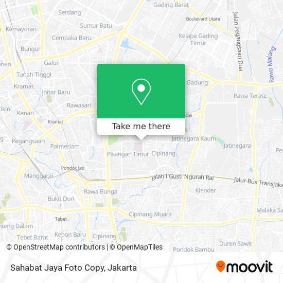 Sahabat Jaya Foto Copy map