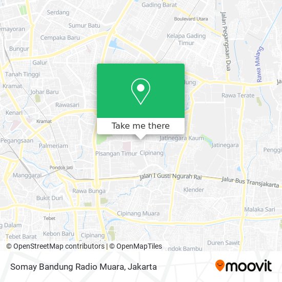 Somay Bandung Radio Muara map