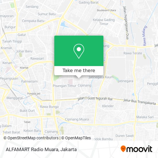 ALFAMART Radio Muara map