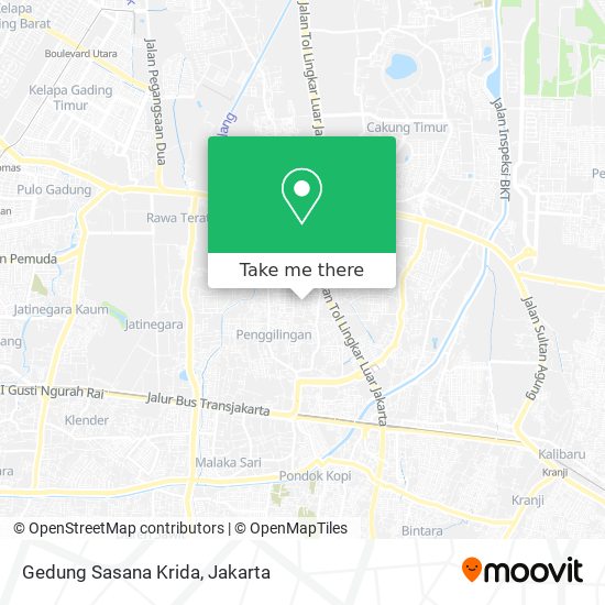 Gedung Sasana Krida map