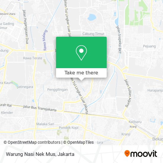 Warung Nasi Nek Mus map