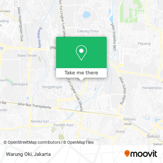 Warung Oki map