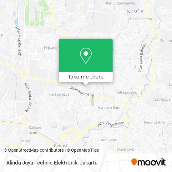 Alinda Jaya Technic Elektronik map