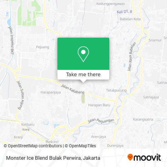 Monster Ice Blend Bulak Perwira map