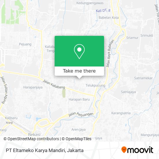 PT Eltameko Karya Mandiri map