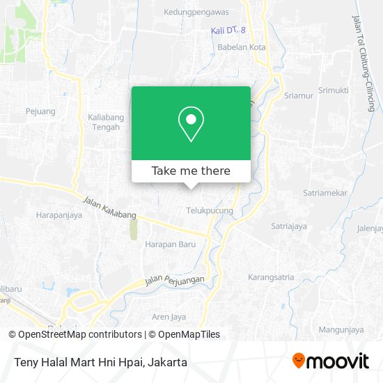 Teny Halal Mart Hni Hpai map