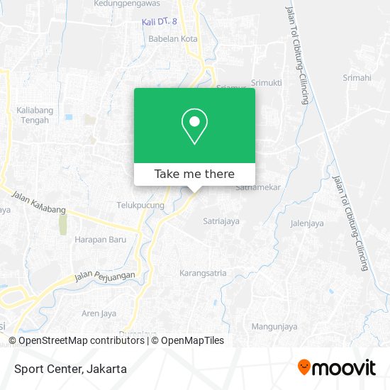 Sport Center map