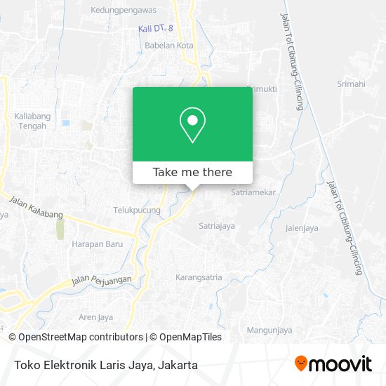 Toko Elektronik Laris Jaya map