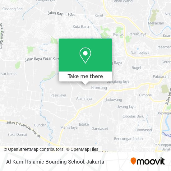 Al-Kamil Islamic Boarding School map