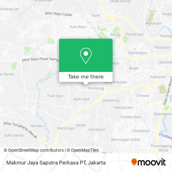 Makmur Jaya Saputra Perkasa PT map