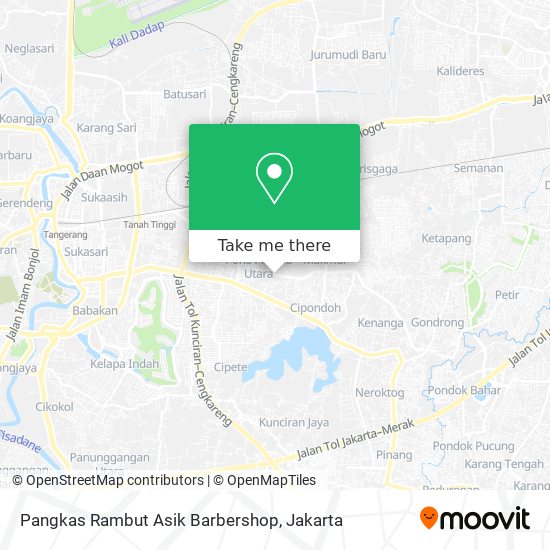 Pangkas Rambut Asik Barbershop map