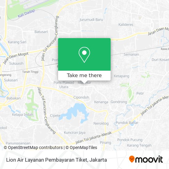 Lion Air Layanan Pembayaran Tiket map