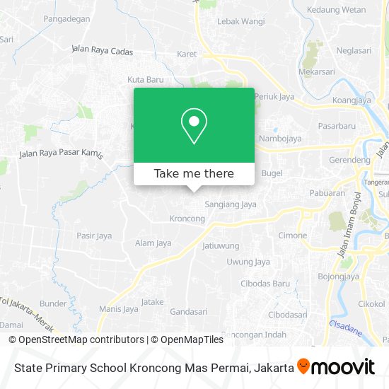 State Primary School Kroncong Mas Permai map