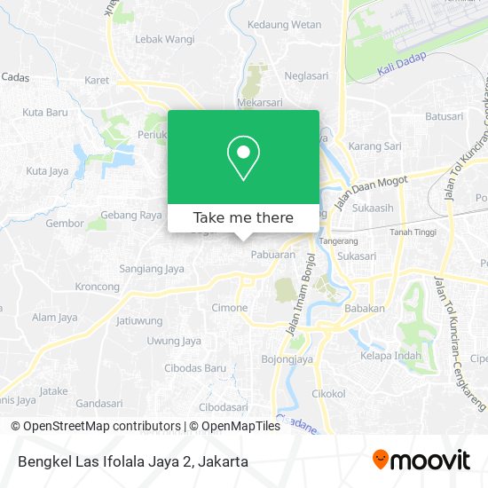 Bengkel Las Ifolala Jaya 2 map