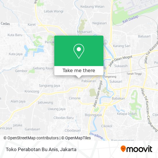 Toko Perabotan Bu Anis map