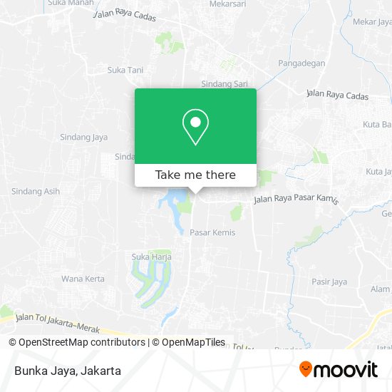 Bunka Jaya map