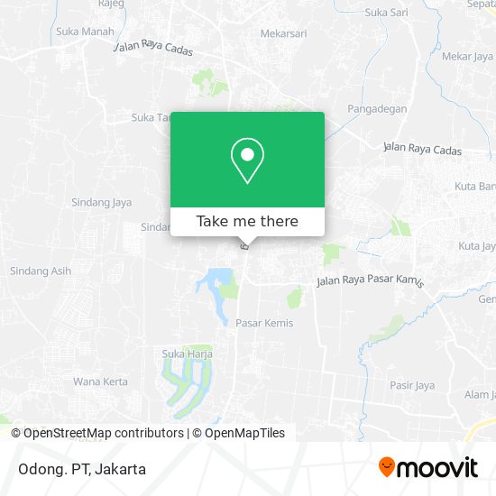 Odong. PT map