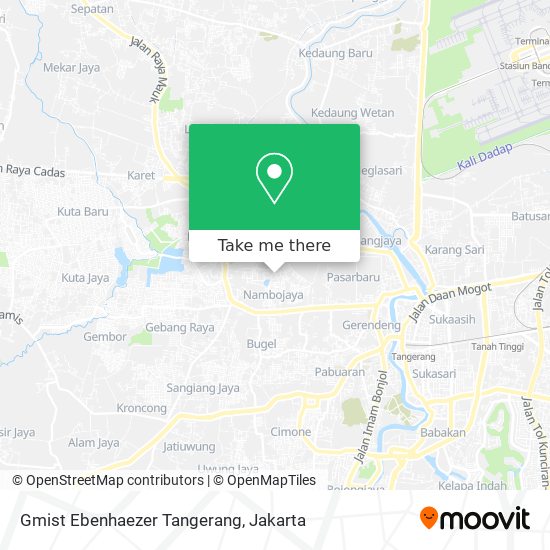 Gmist Ebenhaezer Tangerang map