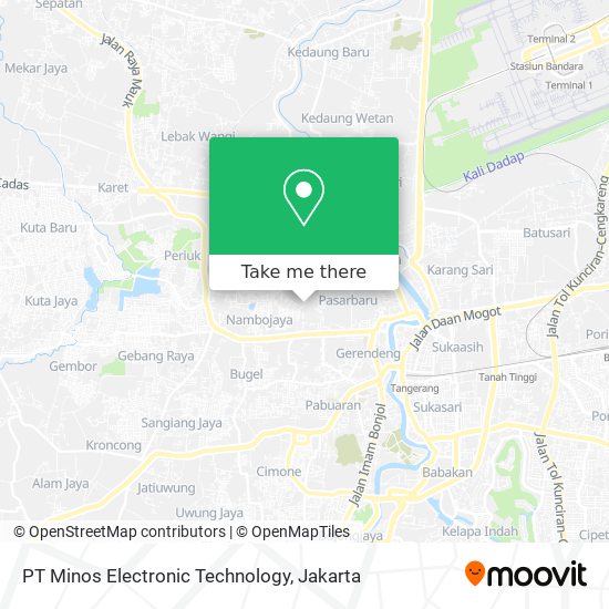 PT Minos Electronic Technology map