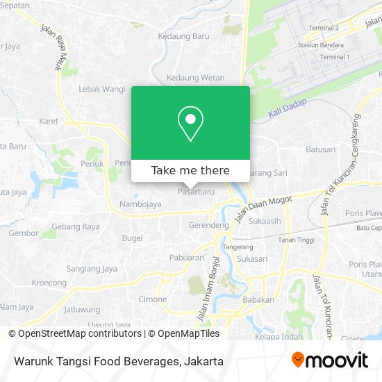 Warunk Tangsi Food Beverages map