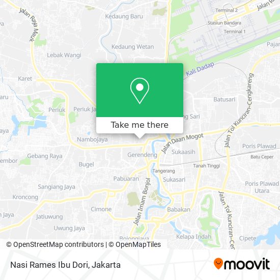 Nasi Rames Ibu Dori map