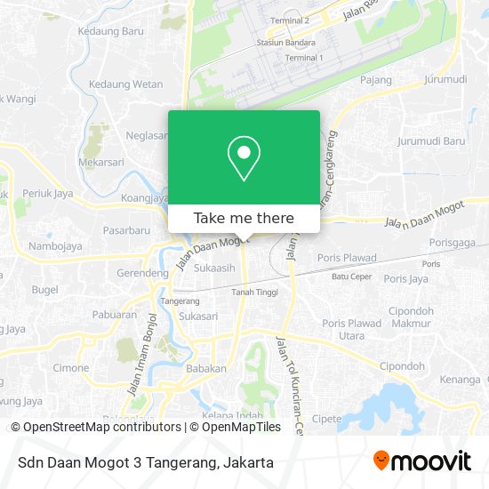 Sdn Daan Mogot 3 Tangerang map