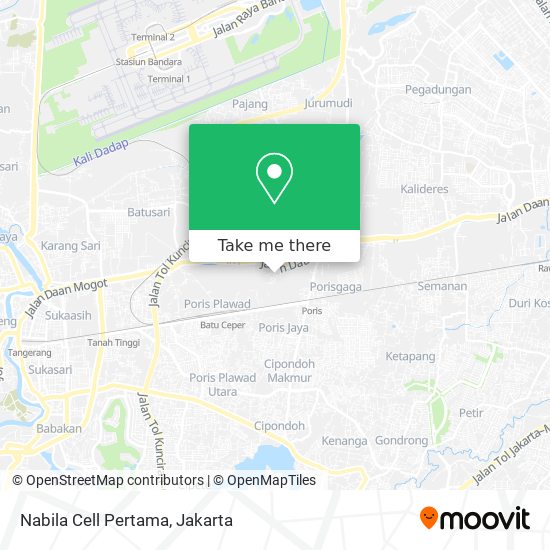 Nabila Cell Pertama map