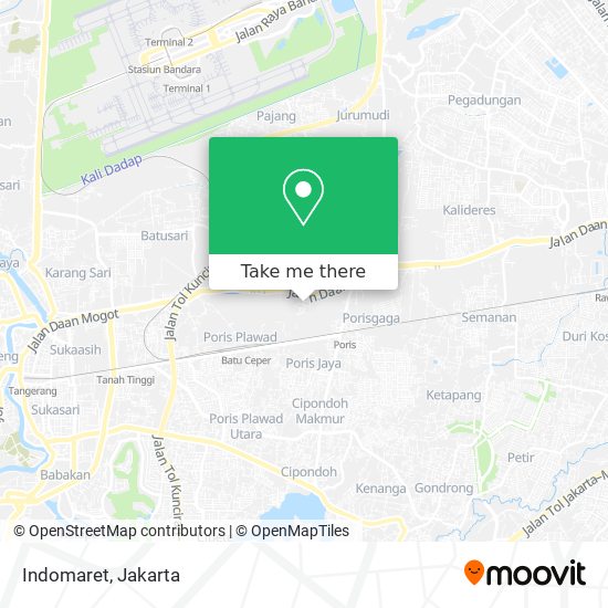 Indomaret map