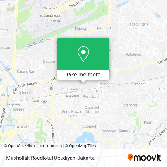 Mushollah Roudlotul Ubudiyah map